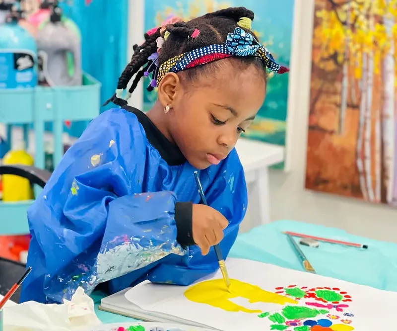 mahan kids art class 2